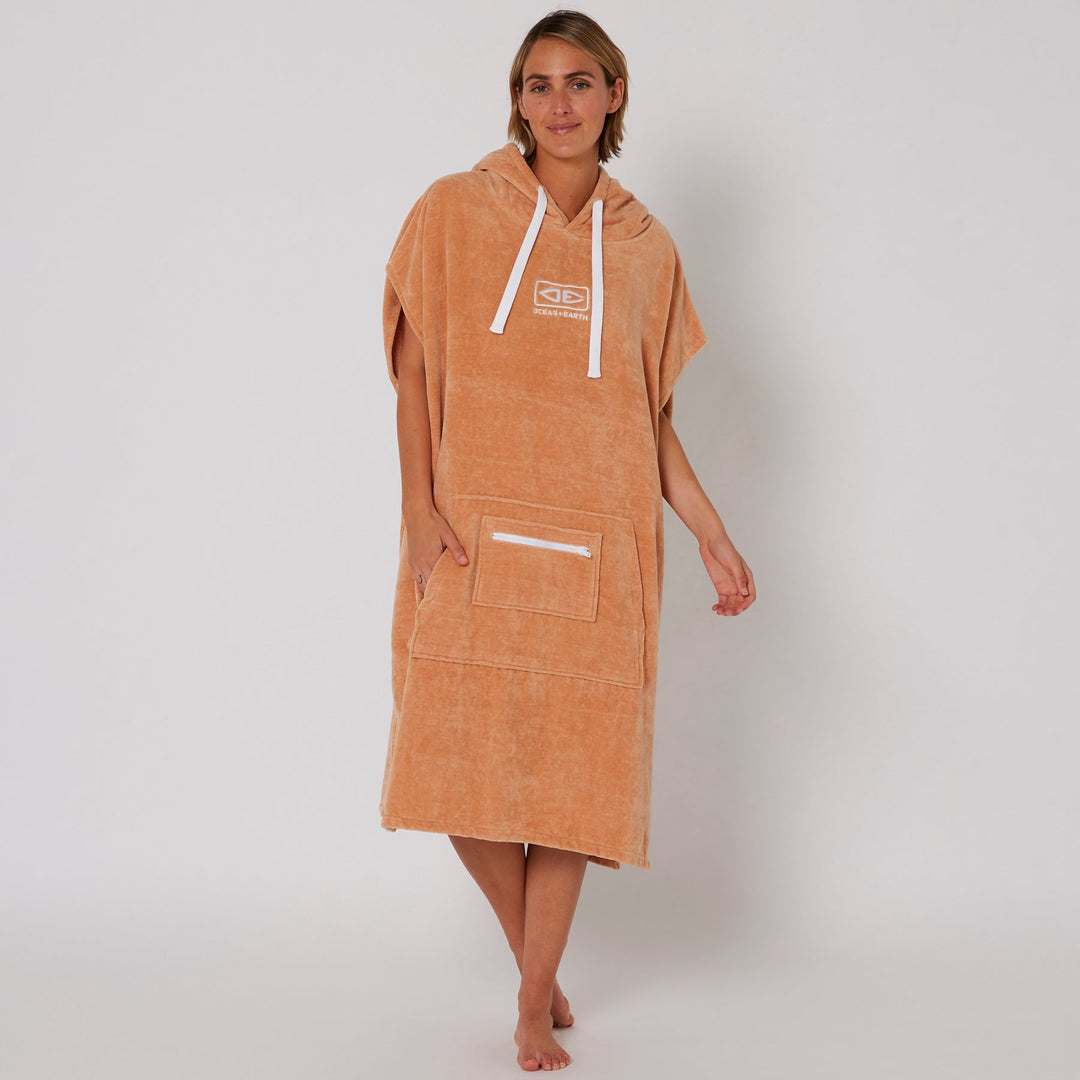 Towel hoodie women's sale