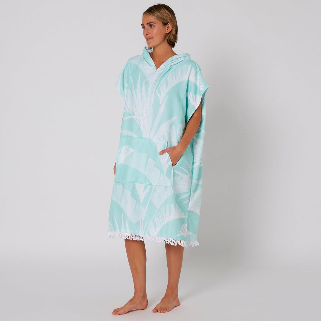 Poncho Towel | Ladies Zip Hooded