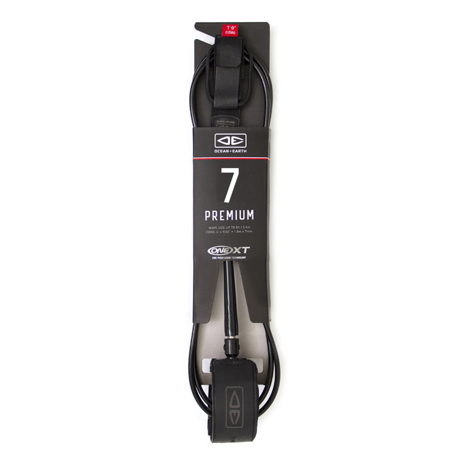 Surfboard Leash | Premium One-XT - 7ft | Ocean and Earth