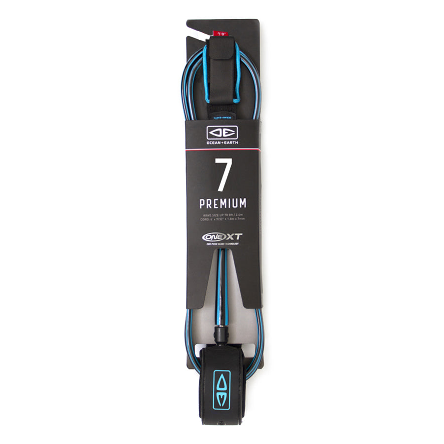 サーフィン・ボディボード OCEAN+EARTH ONE XT LEASH PREMIUM 7'0 LP70XT-ONE-XT-Premium-7_0-