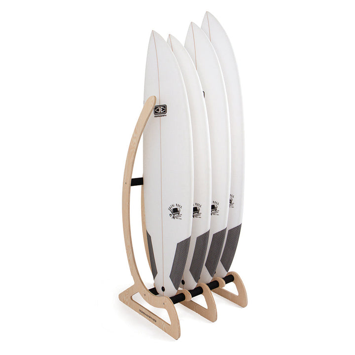 OCEAN & EARTH サーフボードスタンド Surfboard Rack | Timber Free Standing Rack | Ocean and Earth
