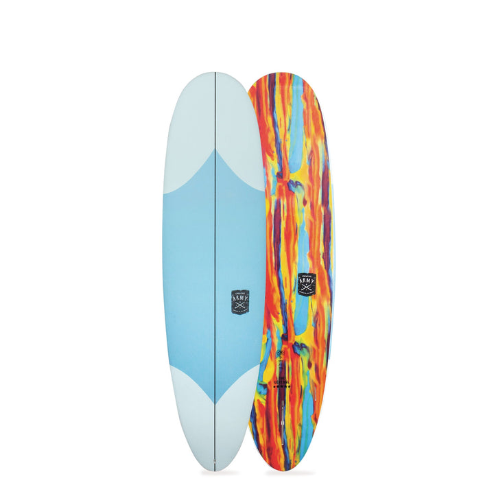 サーフィン・ボディボード O&E THE GENERAL EPOXY SOFT 7ft The-General-Blue-Softboard-