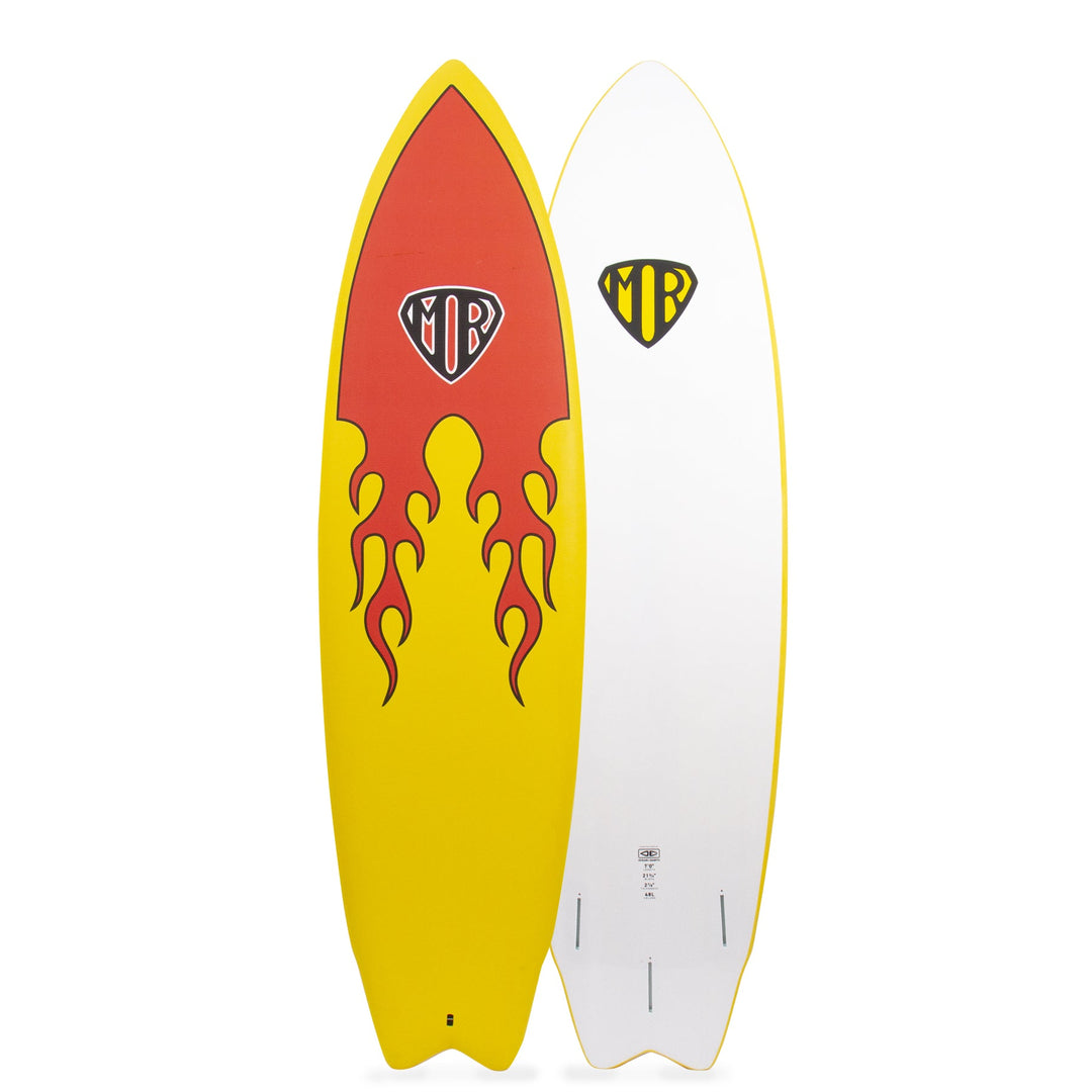 Soft Board | MR Epoxy Twin Fin 6'8