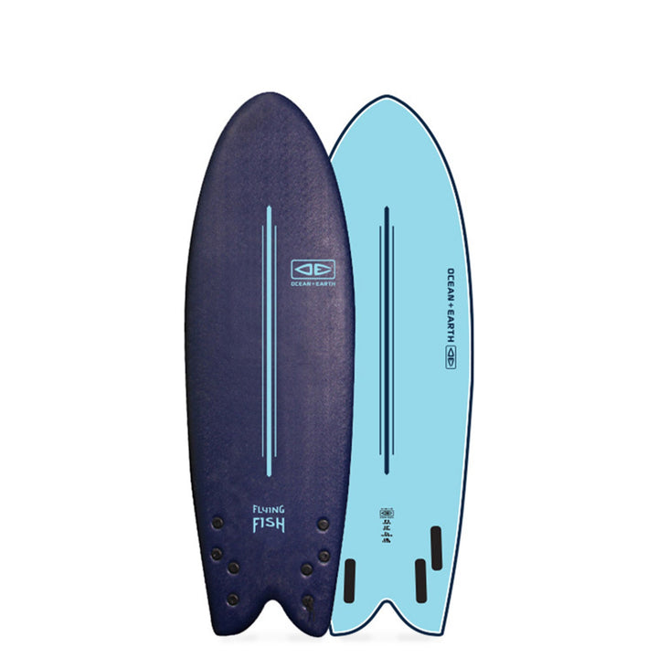 buy elan wave rider fish snowboard Soft Board | Flying Fish Ezi Rider 5'8" Quad Fin