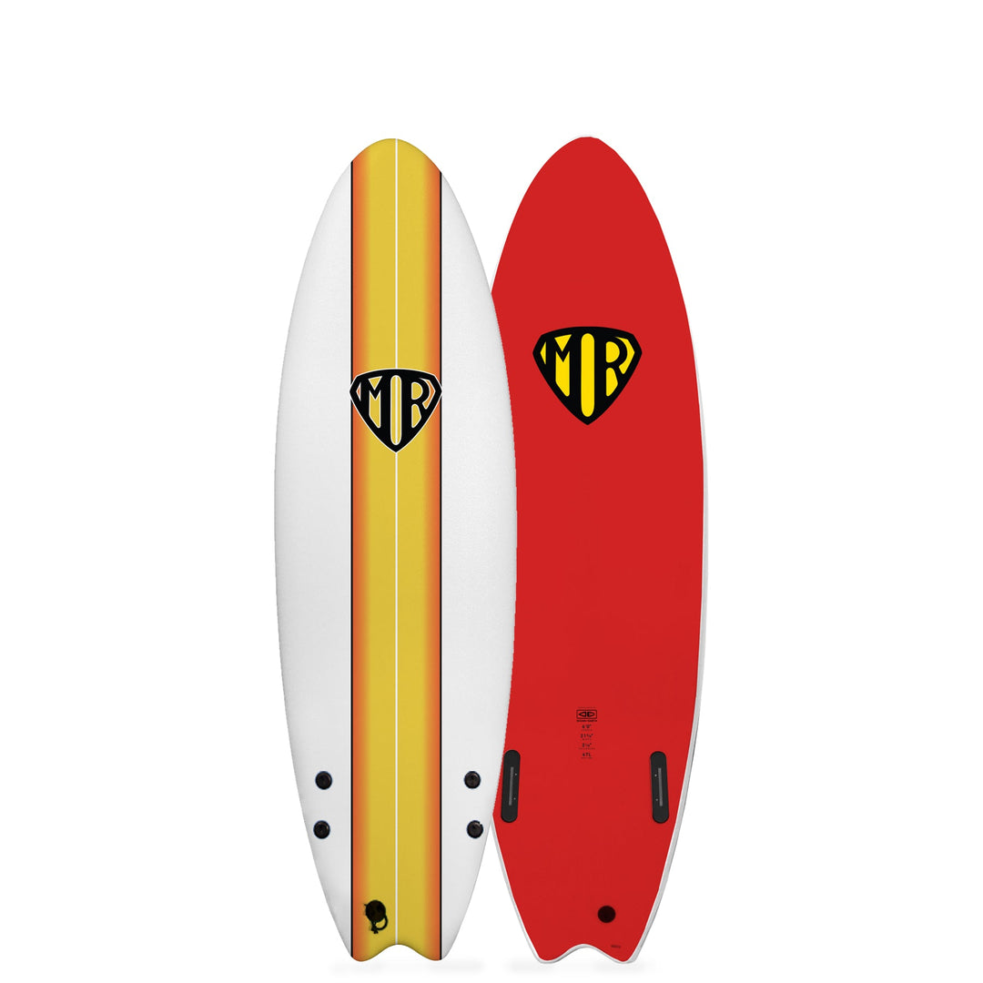 Soft Board MR | Ezi-Rider Twin Fin 6'0