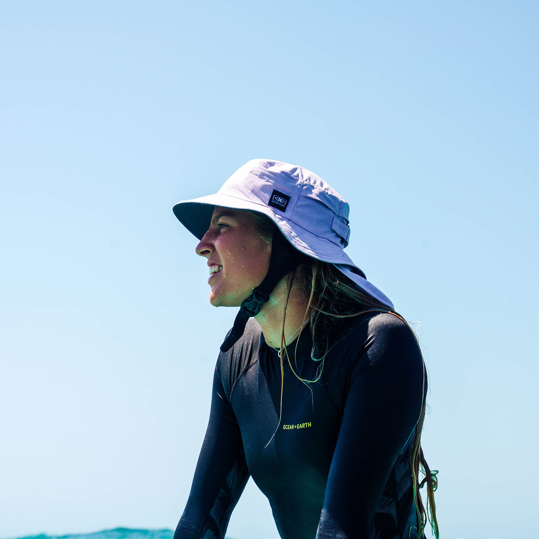 新品　BRIEFING MARINE STRIPE HIGHNECK RF Surf Hat | Indo Stiff Peak | Ocean and Earth – Ocean and