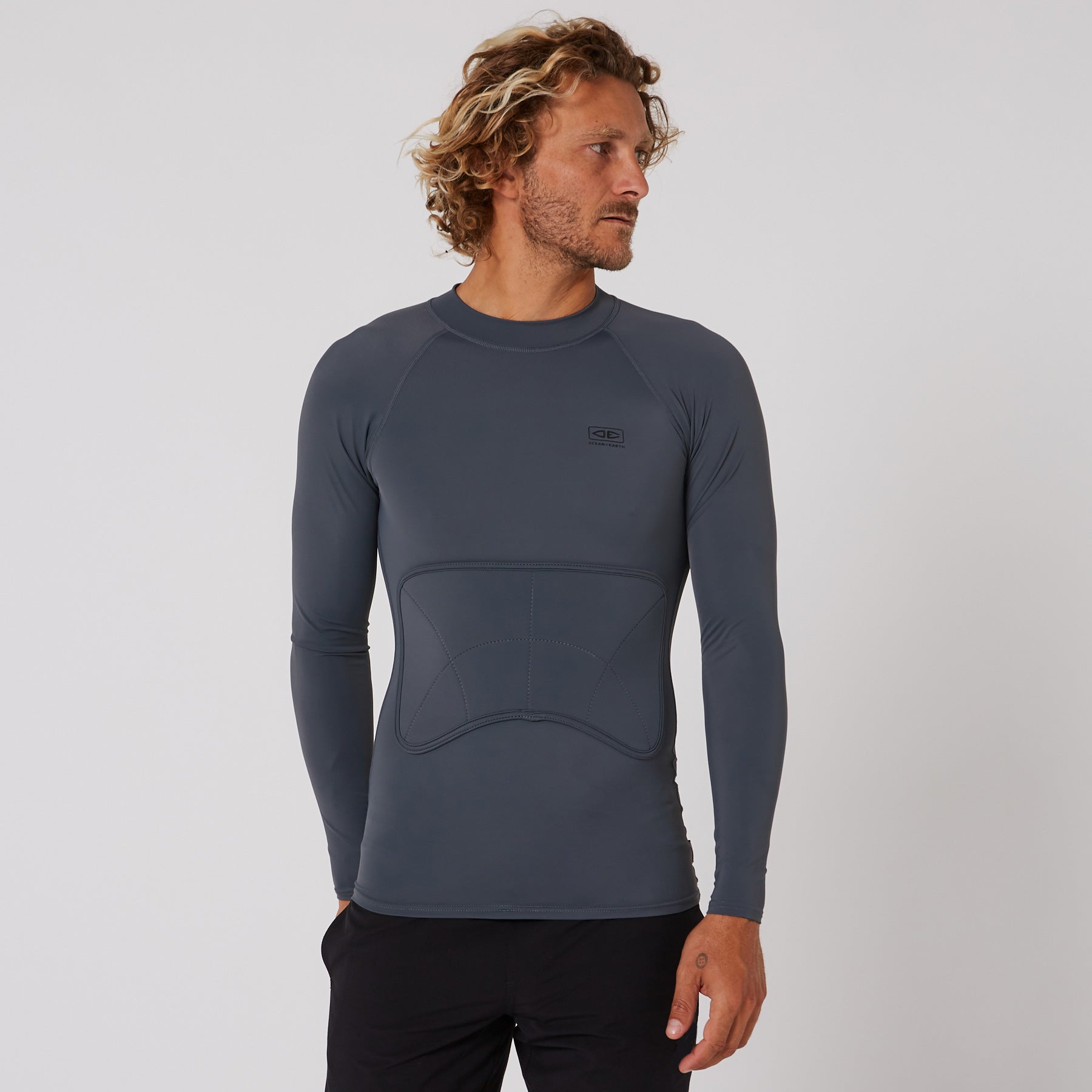 Rash Vest | Rib Guard Padded Long Sleeve | Ocean and Earth – Ocean and ...