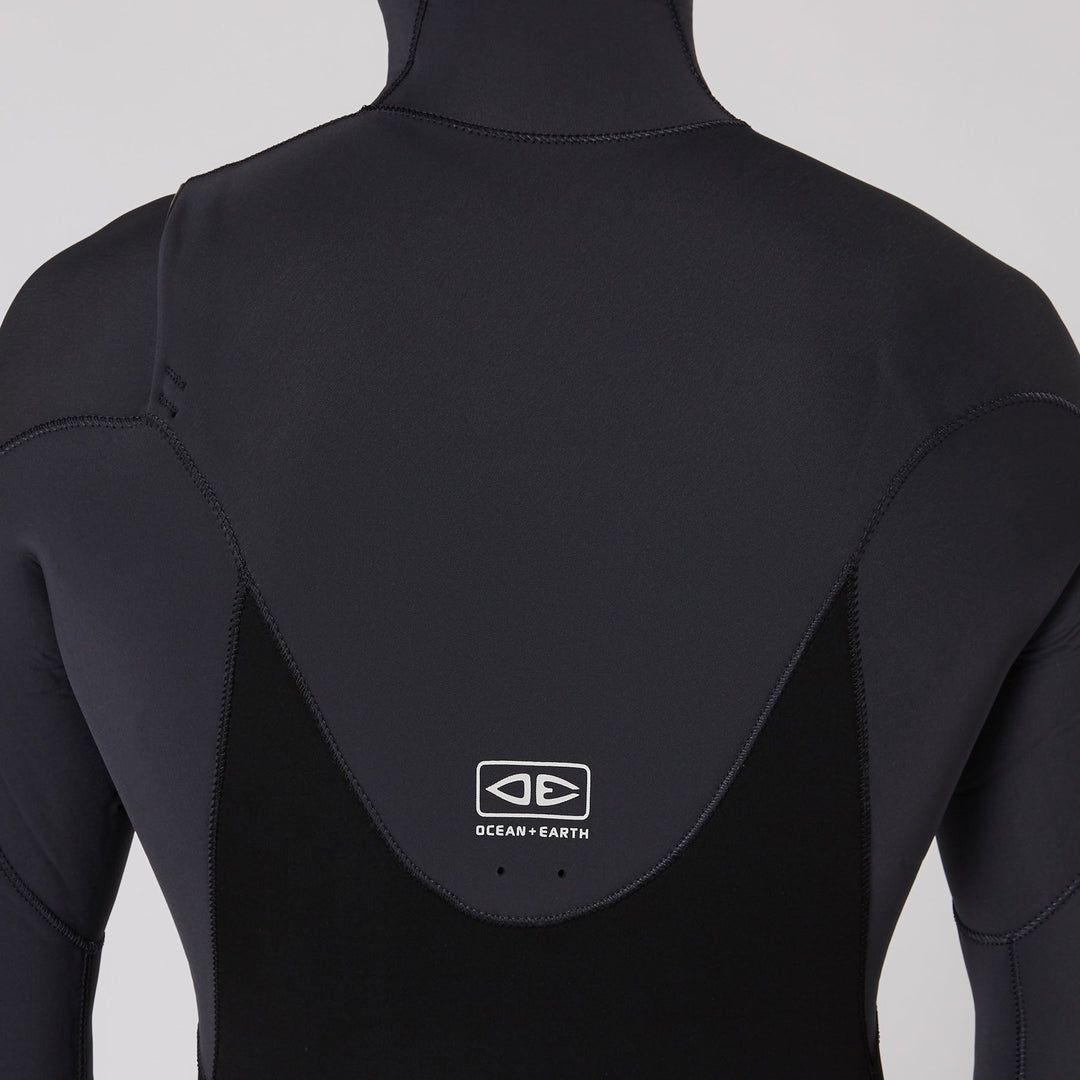 Wetsuit | Mens Hooded Chest-Zip Steamer - 5/4mm | Ocean and Earth